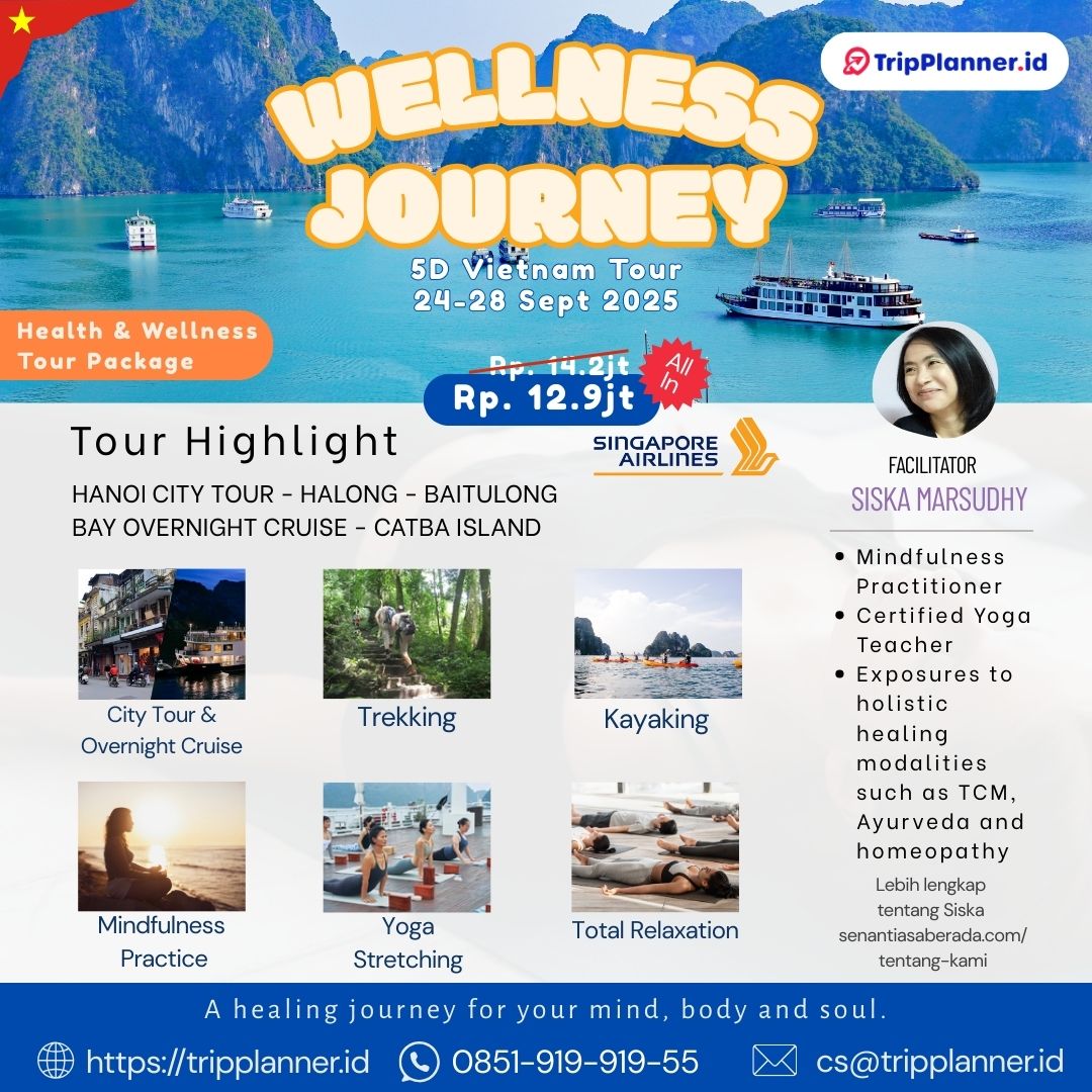 TripPlanner-Tour-PAKET WISATA 5D4N – WELLNESS JOURNEY VIETNAM